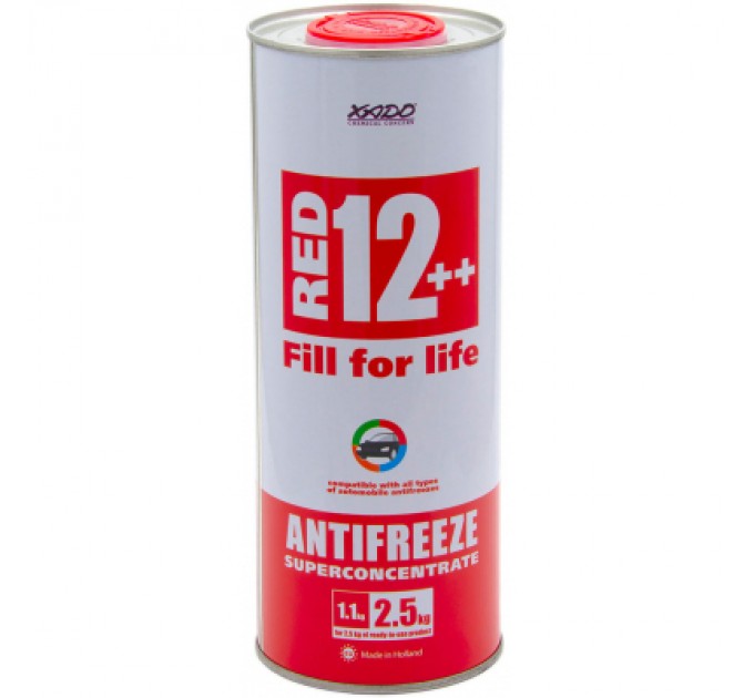 Xado Антифриз Xado Red 12++ 1,1 кг (XA 50008)