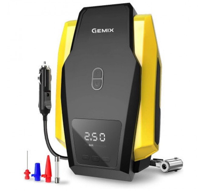 Gemix Автомобільний компресор Gemix Model G black/yellow (10700093)