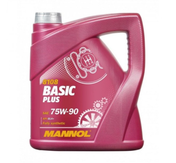 Mannol Трансмісійна олива Mannol BASIC PLUS GETRIEBEOEL 4л 75W-90 (MN8108-4)