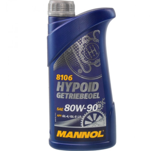 Mannol Трансмісійна олива Mannol HYPOID GETRIEBEOEL 1л 80W-90 (MN8106-1)