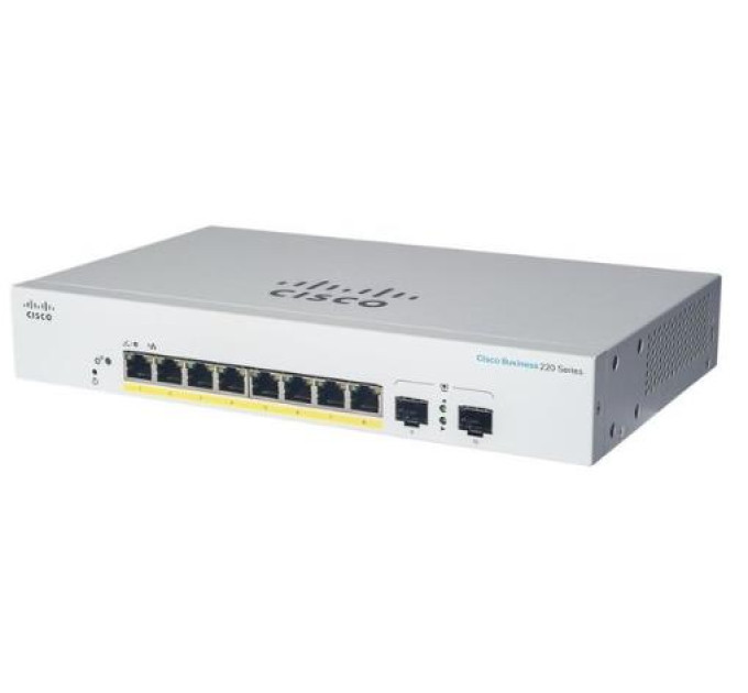 Cisco Комутатор мережевий Cisco CBS220-8T-E-2G-EU