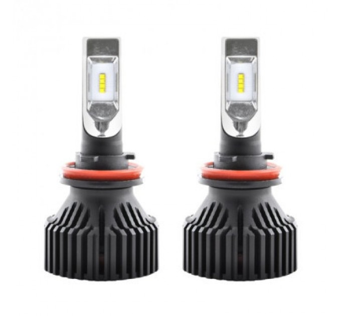 SOLAR Автолампа SOLAR H11 12/24V 6500K 8000Lm 60W ZES Chip (8311)