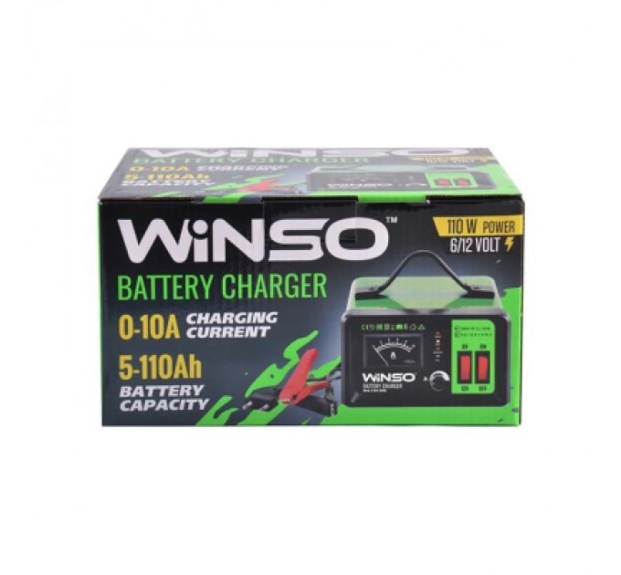WINSO Зарядний пристрій для автомобільного акумулятора WINSO 139300