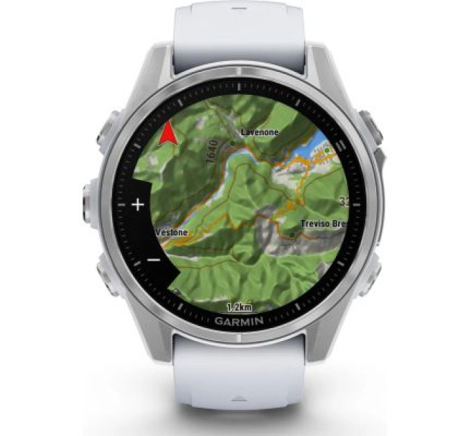Garmin Смарт-годинник Garmin fenix 8 43mm, AMOLED, Glass, BareSS/Whitestone, WhitestoneBn (010-02903-00)