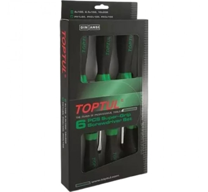 Toptul Набір викруток Toptul 6 шт. (GAAE0611)