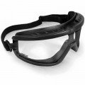 Захисні окуляри Stanley Black Frame Cle прозорі, полікарбонатні (SY240-1D)