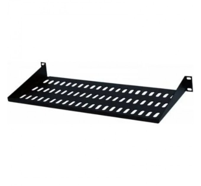 Hypernet Полка 19" Hypernet 1U глиб. 250мм, колір чорний (CS-250-1U-BLACK)