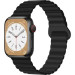 Drobak Ремінець до смарт-годинника Drobak Silicone Magnetic Link для Apple Watch All Series Ultra 2 49/45/44/42mm Dark black (898929)