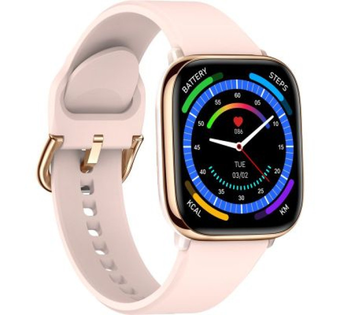 Gelius Смарт-годинник Gelius Pro GP-SW014 (Amazwatch GTi) Gold Rose