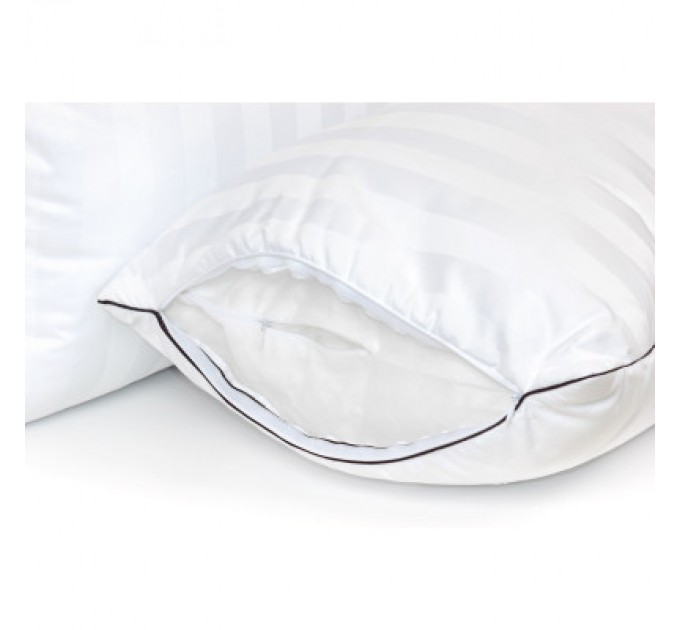 MirSon Подушка MirSon шовкова Hand Made Royal Pearl Natural 942 низька 40x60 (2200000557582)