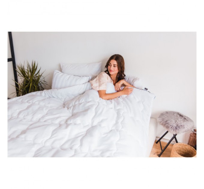 Ковдра MirSon бавовняна №1421 Royal Pearl Hand Made Демісезонна 172x205 см (2200001536609)