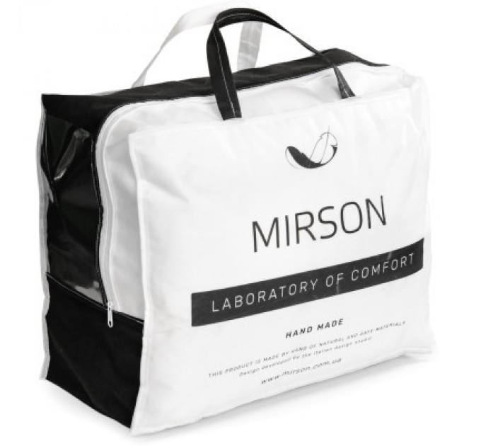 Ковдра MirSon бавовняна №1421 Royal Pearl Hand Made Демісезонна 172x205 см (2200001536609)