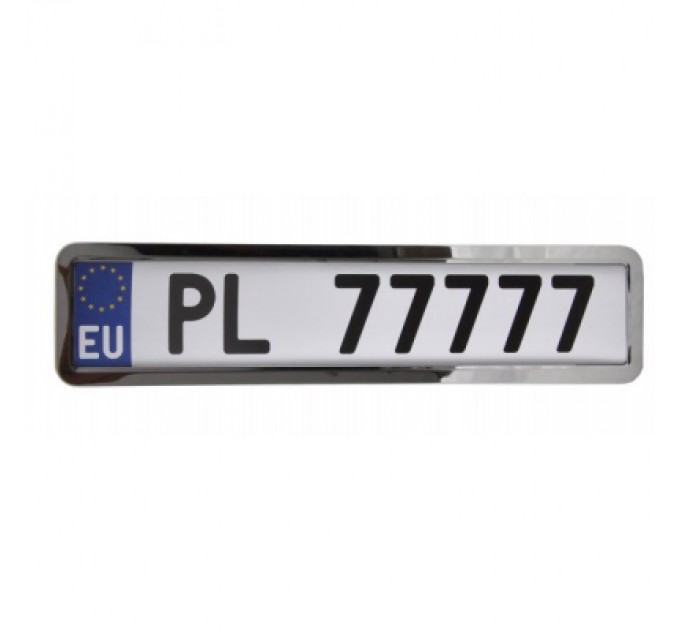 Рамка номерного знака WINSO хром (142000)