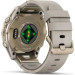 Garmin Смарт-годинник Garmin fenix 8 43mm, AMOLED, Saph, SftGldSS/FogGryLeatherBnd, Excl, GPS (010-02903-40)