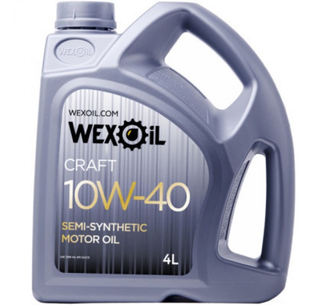 WEXOIL Моторна олива WEXOIL Craft 10w40 4л (WEXOIL_62561)