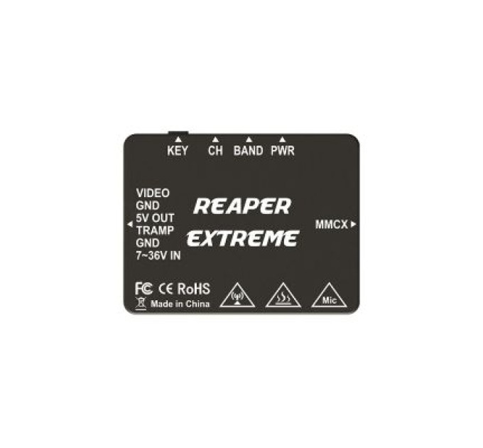 Foxeer Відеопередавач (VTX) Foxeer Reaper Extreme V3 2.5W 4.9G6G 80CH VTx (MR1844)