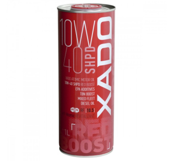 Xado Моторна олива Xado 10W-40 SHPD, Red Boost 1 л (ХА 26149)