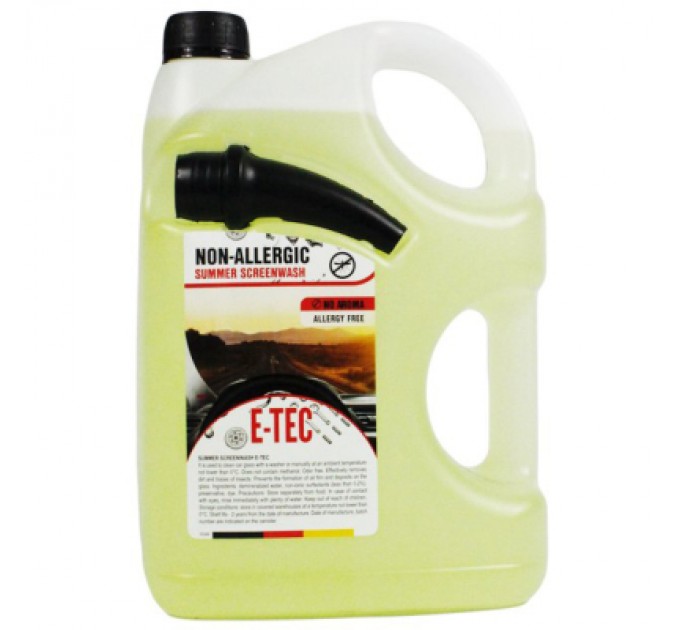 Омивач автомобільний E-TEC Антимошка C 4л (20-034-4-IS)