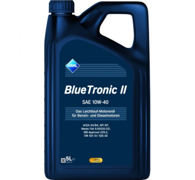 Aral Моторна олива Aral BlueTronic II 10W-40, 5л (74523)