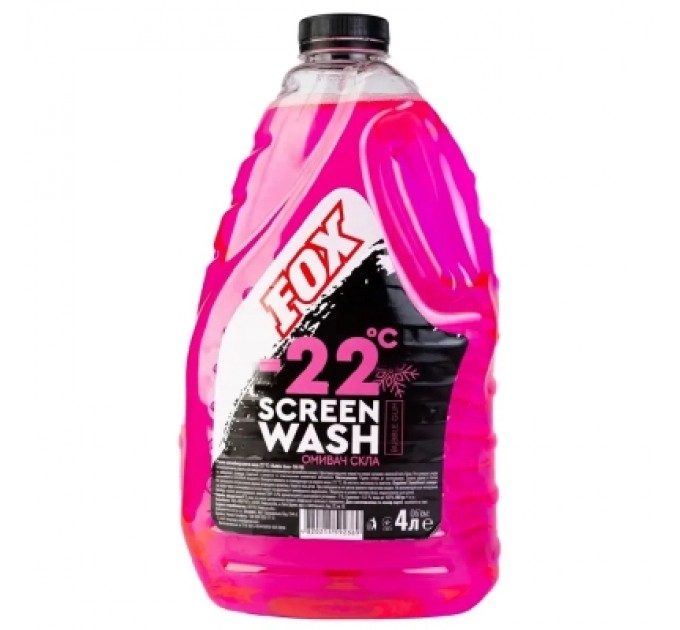 Fox Омивач автомобільний Fox Bubble Gum -22 4л (FOX_59139)