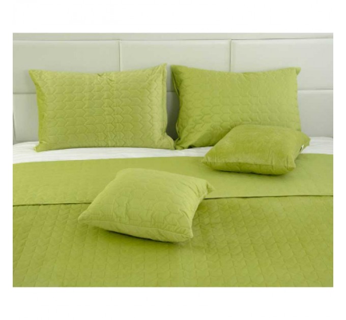 Подушка Руно декоративна Velour Green banana 40х40 (311.55_Green banana)