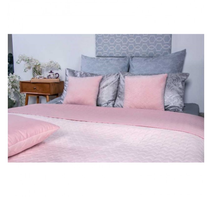 Подушка Руно декоративна Velour Rose 40х40 (311.55_Rose)