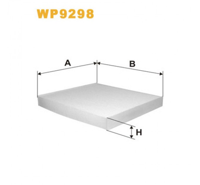 Wixfiltron Фільтр салону Wixfiltron WP9298