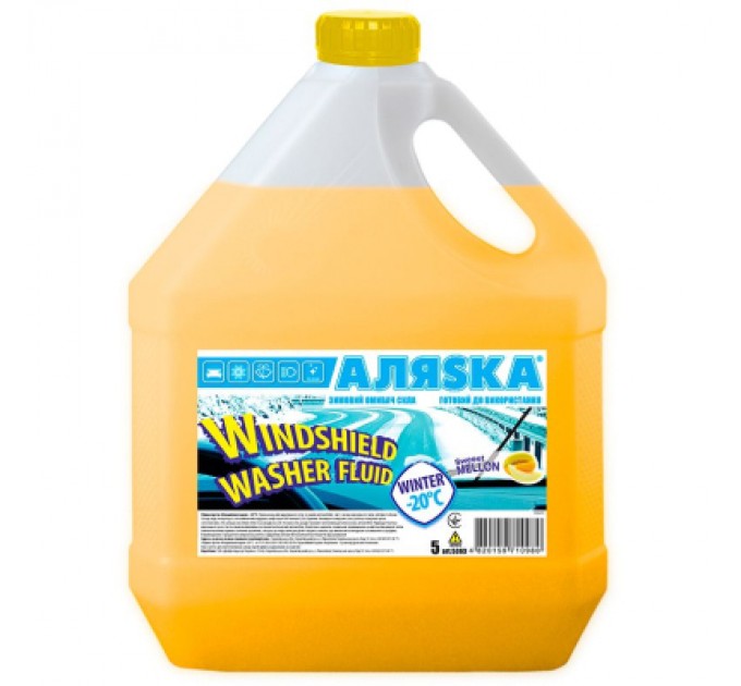 Омивач автомобільний Аляsка -20С Фруктовий 5л (5363)