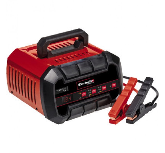 Einhell Пуско зарядний пристрій Einhell CE-BC 15 M, 280Вт, 12В, 3-600Ач, макс 15А, 7.65кг (1002265)