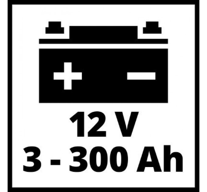 Einhell Пуско зарядний пристрій Einhell CE-BC 15 M, 280Вт, 12В, 3-600Ач, макс 15А, 7.65кг (1002265)