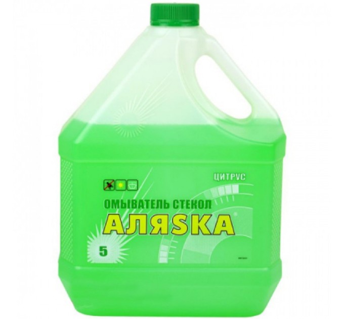 Аляsка Омивач автомобільний Аляsка -20С Цитрус 5л (5332)
