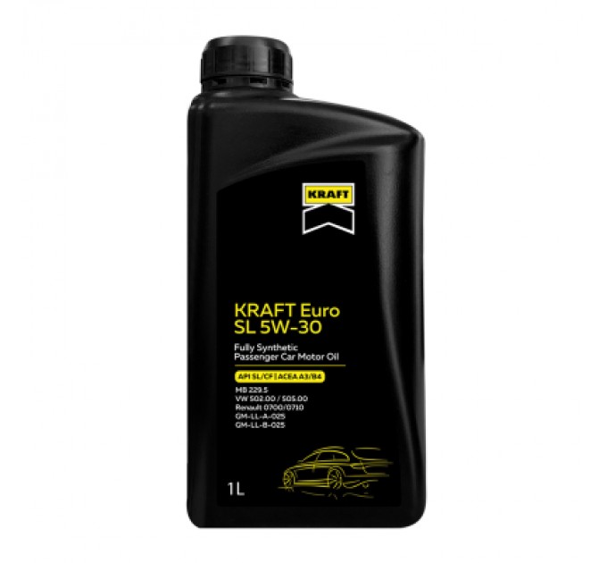KRAFT Моторна олива KRAFT Euro SL 5W-30, 1л (708134)