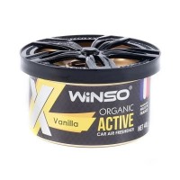 Ароматизатор для автомобіля WINSO Organic X Active 40gr - Vanilla (533730)