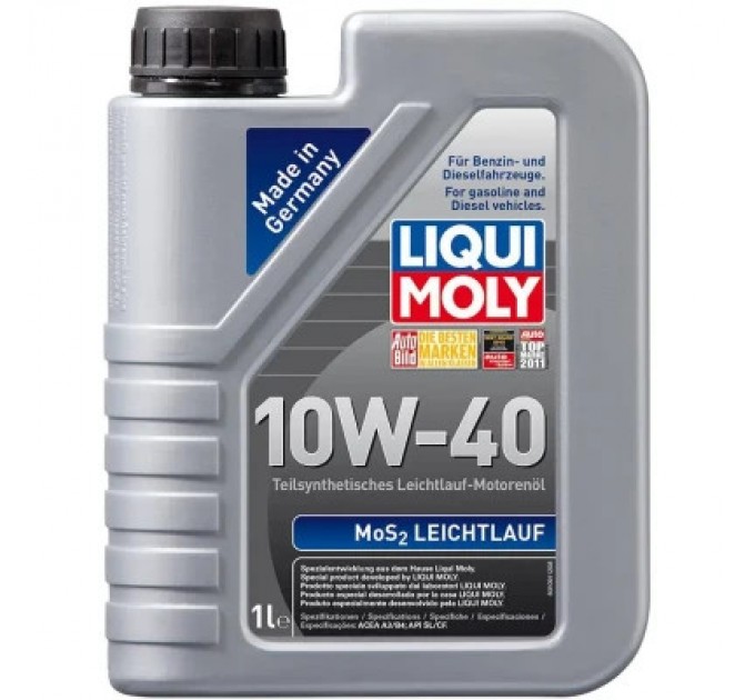 Liqui Moly Моторна олива Liqui Moly MOS2-LEICHTLAUF 10W-40 1л (2626)