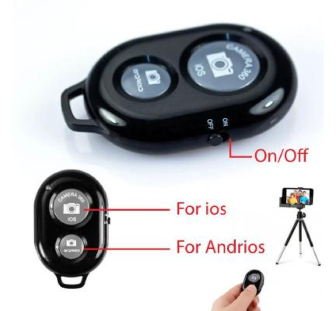 XoKo Пульт ДУ для фото- відеокамер XoKo RC-100 bluetooth (XK-RC100BK)