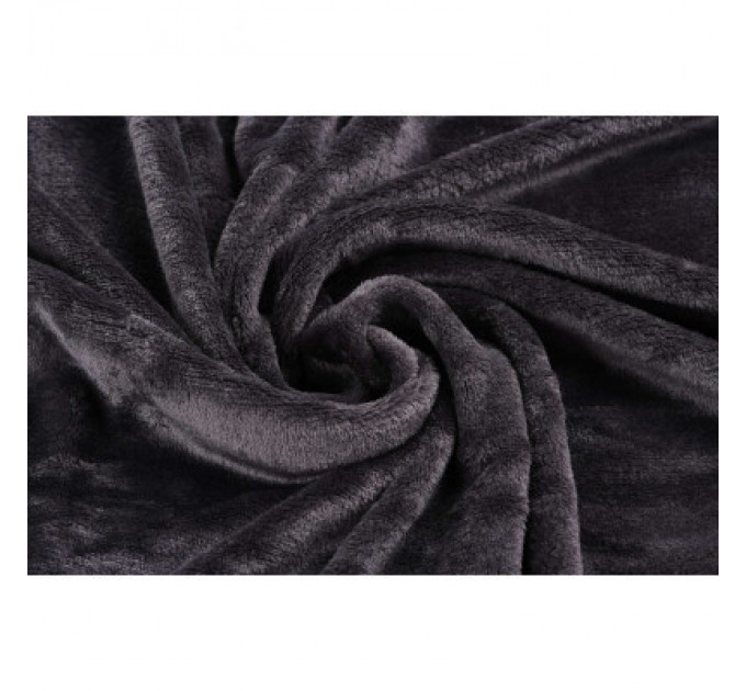 Плед Ardesto Flannel темно-сірий, 160х200 см (ART0210SB)