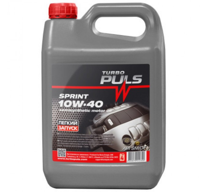 TURBO PULS Моторна олива TURBO PULS Sprint 10W-40, 3,6л (75389)