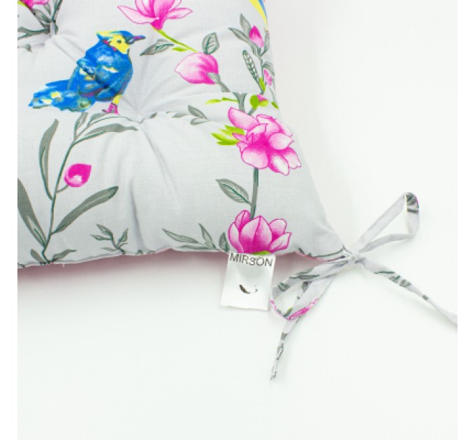 MirSon Подушка на стілець MirSon Бязь 17-0553 Nadia 40х40 см (2200006185413)