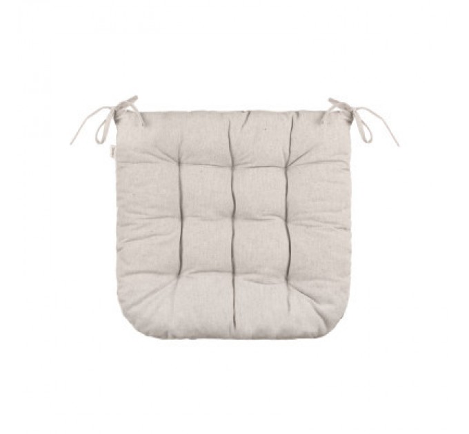 Ardesto Подушка на стілець Ardesto Oliver бежевий , 40х40см 100% бавовна (ART02OB)