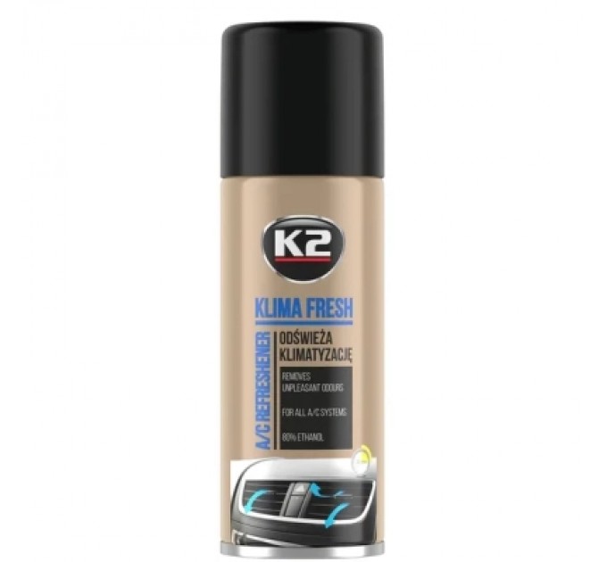 K2 Автомобільний очисник K2 Klima Fresh "Лимон" 150 мл (K222)