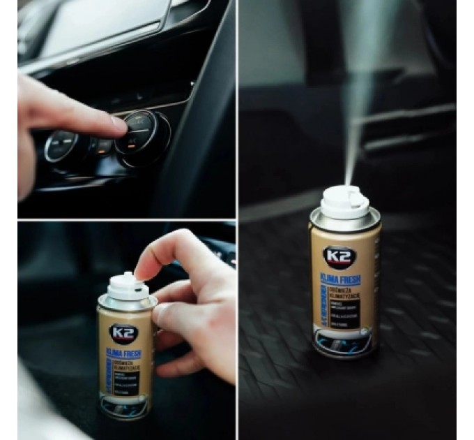 K2 Автомобільний очисник K2 Klima Fresh "Лимон" 150 мл (K222)