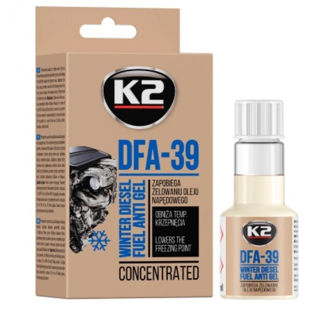 K2 Присадка автомобільна K2 Turbo DFA-39 концентрат 50 мл (T310)