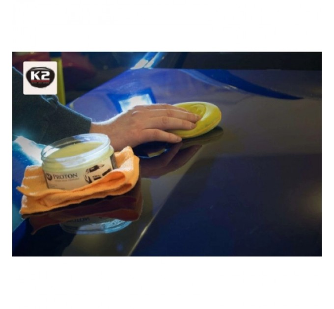 K2 Автополіроль K2 Proton з губкою та ганчіркою 200г (G040)