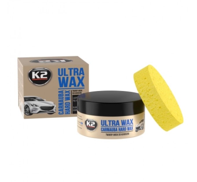K2 Автополіроль K2 Ultra Wax з губкою 250 г (K073)