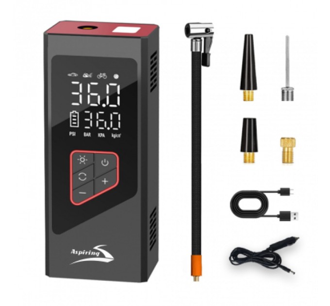 Aspiring Автомобільний компресор Aspiring Storm 3 Powerbank 90W 30л