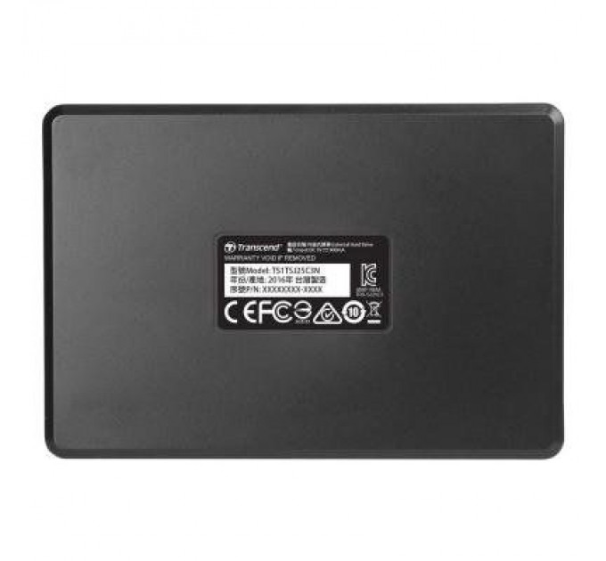 Transcend Зовнішній жорсткий диск 2.5" 1TB Transcend (TS1TSJ25C3N)