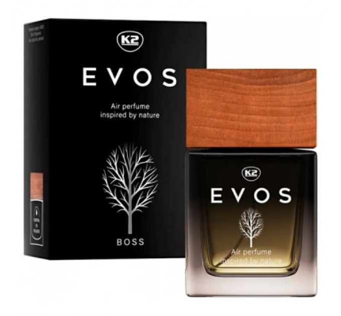 Ароматизатор для автомобіля K2 Evos "Бос" 50 мл (V054)