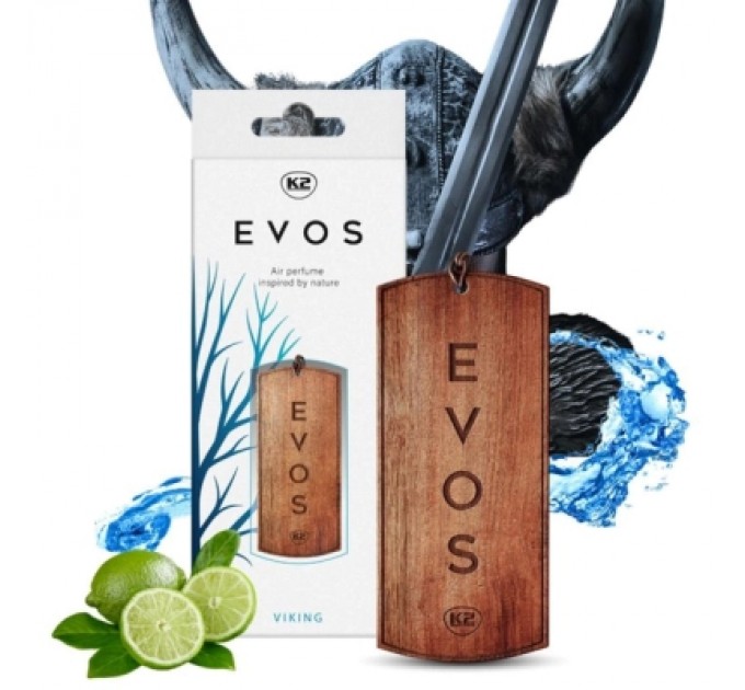 K2 Ароматизатор для автомобіля K2 Evos "Вікінг" сухий 4 г (V035)