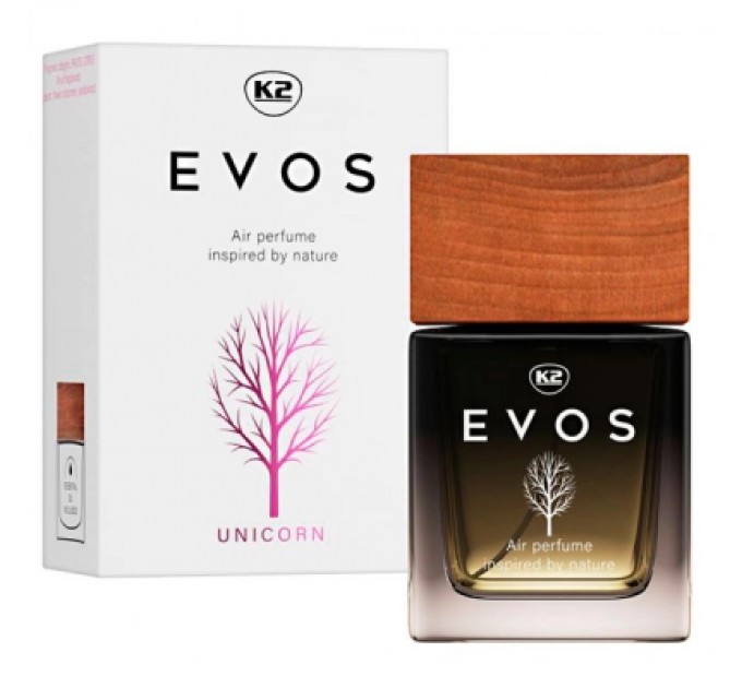 K2 Ароматизатор для автомобіля K2 Evos "Єдиноріг" 50 мл (V053)
