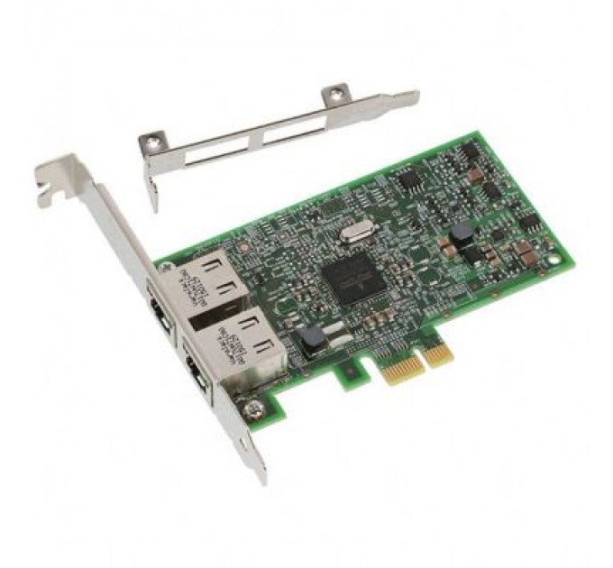 Broadcom Мережева карта Broadcom NetXtreme BCM5720-2P SGL Dual-Port 1Gb RJ-45 LP+FH BOX (BCM95720A2003AC)